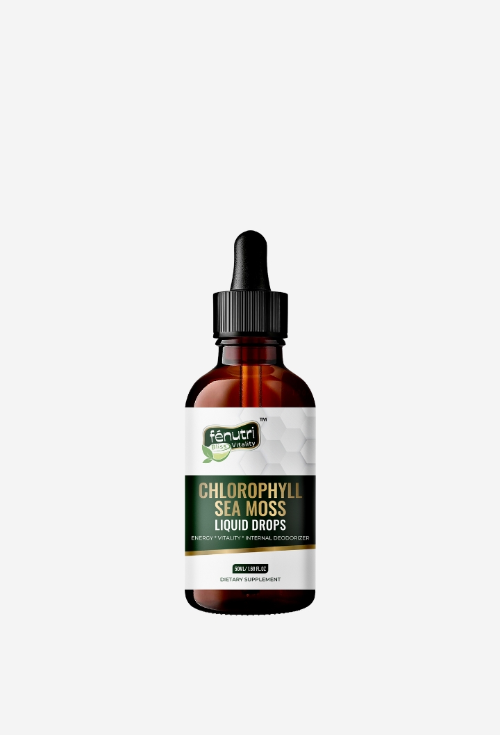 Chlorophyll Liquid Drops with Sea Moss